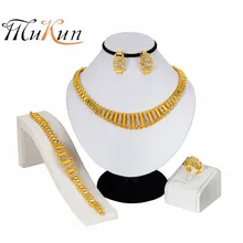 MUKUN African Beads Jewelry Set Crystal Costume Nigerian Wedding Jewelry Sets For Women Vintage Charms Gold Color Necklace Set MUKUN African Beads Jewelry Set Crystal Costume Nigerian Wedding Jewelry Sets For Women Vintage Charms Gold Color Necklace Set