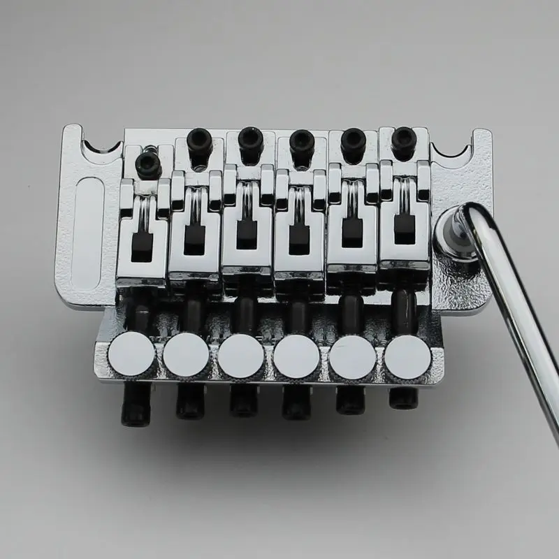 Двойной Поворотный мост Tremolo Elecric гитарный с двойной блокировкой BL 021 Chrome|Детали и