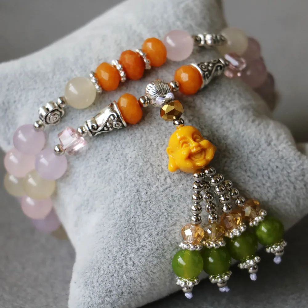 Аксессуары для рукоделия новинка (минимальный заказ 1) 8 мм Халцедон Браслет