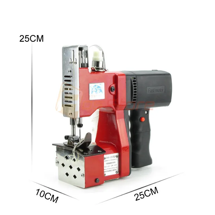 GK9-350 ручная промышленная Портативная сумка для сшивания швейная машина для скручивания мешков 220 В