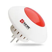 Беспроводной звуковой и блестящий светильник, домашняя сирена