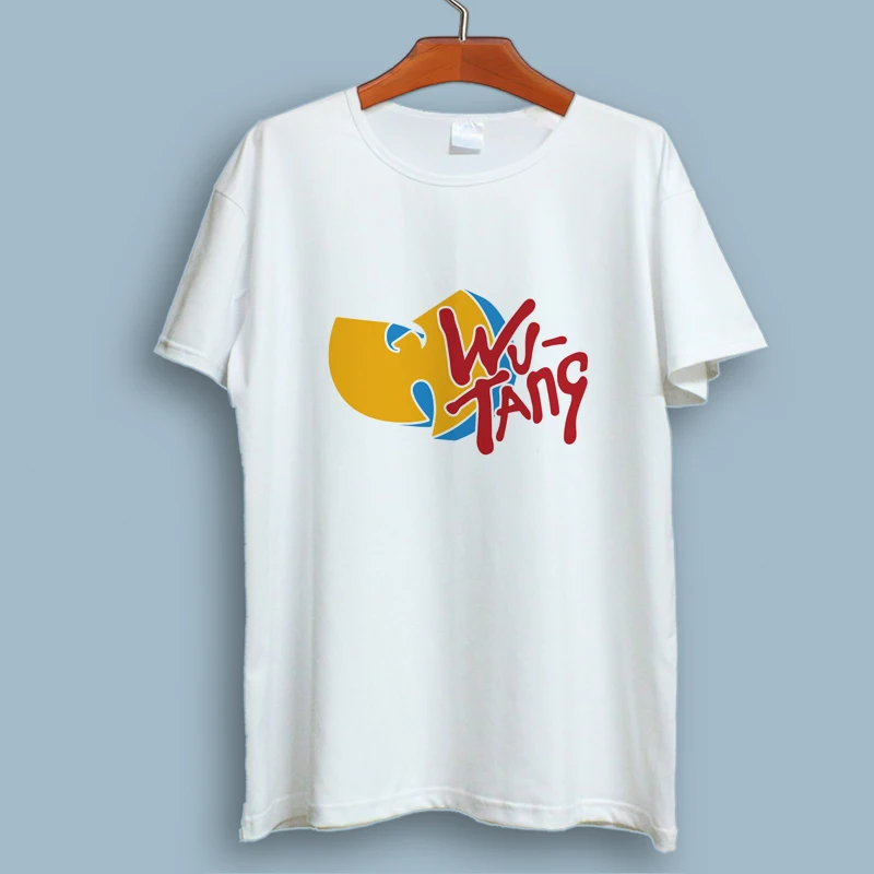 Wu Tang Clan T shirt Men Fashion Casual Cool Print Men T Shirt Short