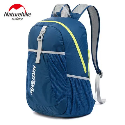 Naturehike 22L открытый складной водостойкий рюкзаки Сверхлегкий спортивная сумка унисекс повседневные сумки для путешествий пеший туризм кемпинг - Цвет: navy