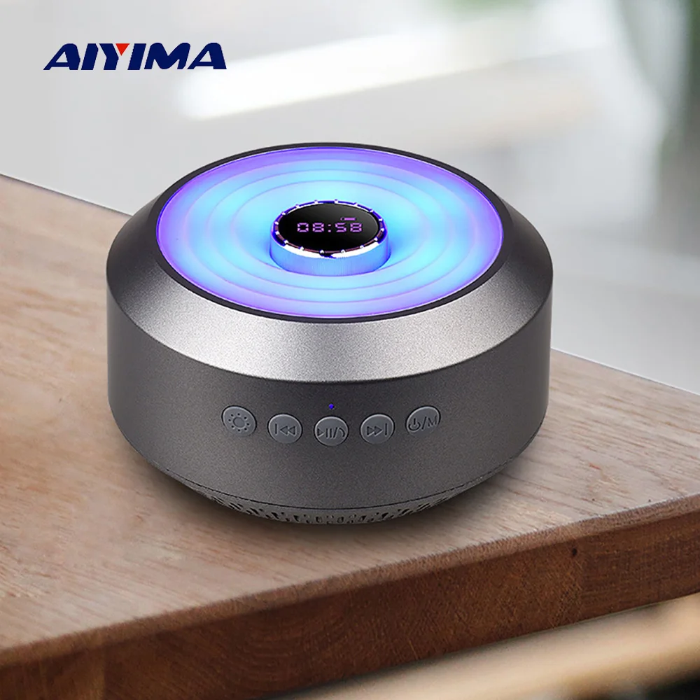 AIYIMA аудио портативный беспроводной Bluetooth динамик USB Компьютерные колонки с FM TF