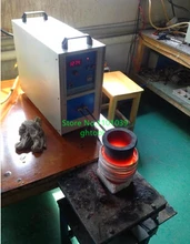 High Frequency 220V 15KW 1 kg Gold Silver Copper Melting Furnace Welding Machine jewelery tools