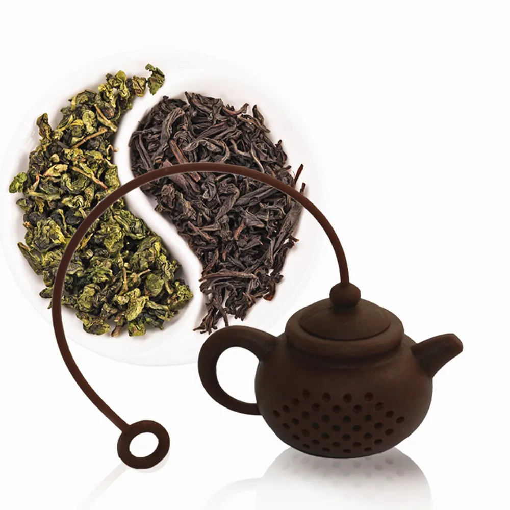 Новый креативный силиконовый чайный пакетик горшок форма Чайный фильтр Infusers