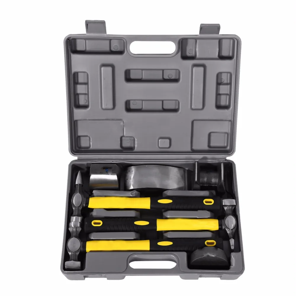 7pcs/set Car Dent Repair Tool Kit Automobile Body Panel Repair Tool Kit