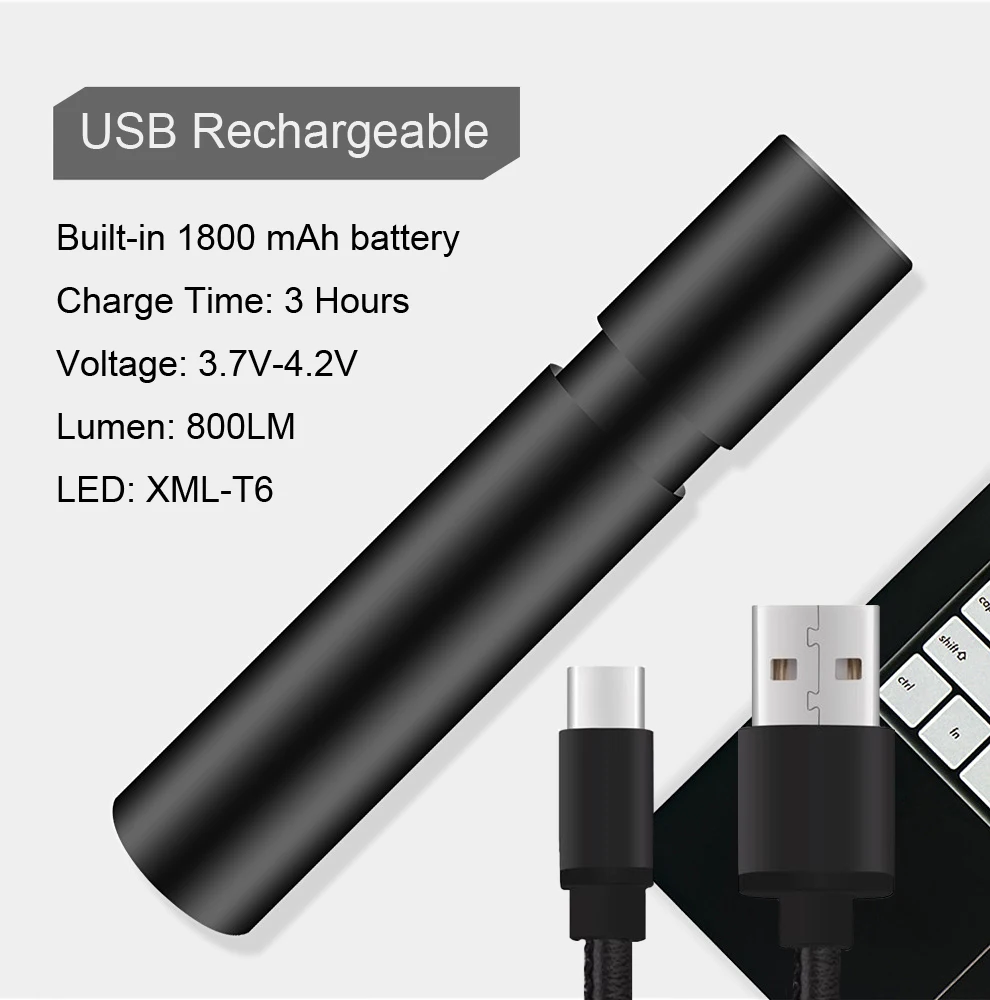 Discount NEWBOLER 800LM Bicycle Flashlight T6 USB Rechargeable LED Waterproof Bright Bike Front Light Rear Tallight Set Zoomable Lantern 3 Discount NEWBOLER 800LM Bicycle Flashlight T6 USB Rechargeable LED Waterproof Bright Bike Front Light Rear Tallight Set Zoomable Lantern 3