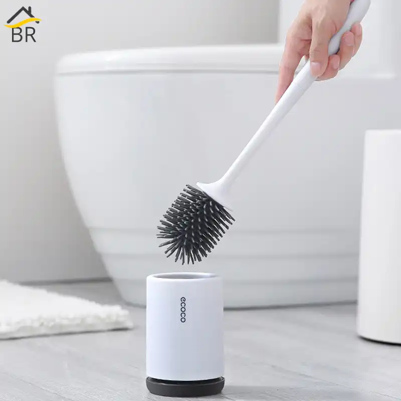 Br Floor Standing Or Wall Mounted Toilet Brush Set With Base Wall Mounted Toilet Brush Set
