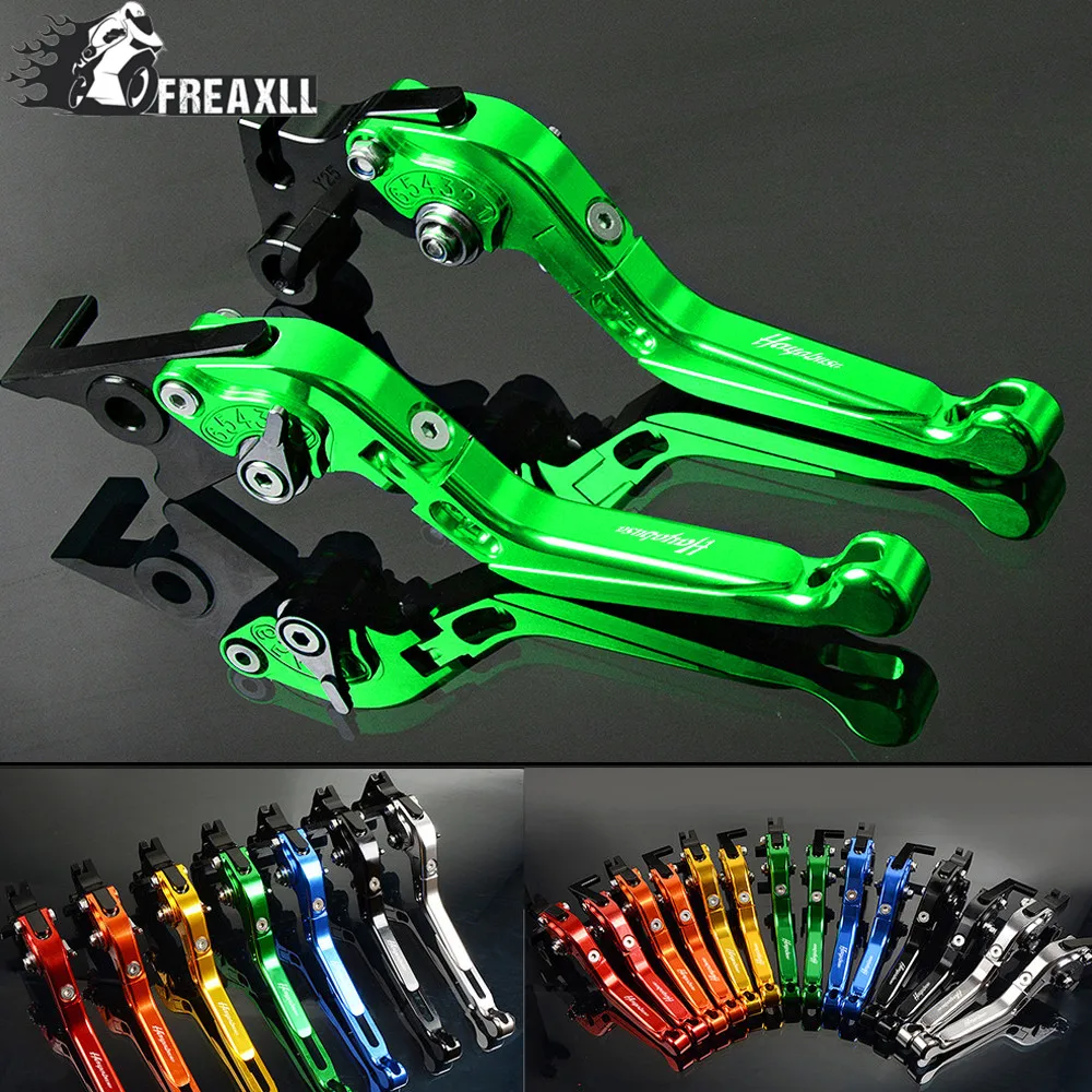 

High Quality Motorcycle CNC Foldable Extending Brake Clutch Levers For SUZUKI HAYABUSA/GSXR1300 2008 -2016 2009 2010 2011 2012