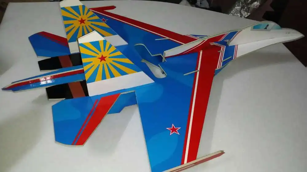 Радиоуправляемый самолет истребитель KT foam SU27|foam rc|rc airplanefoam rc airplane |