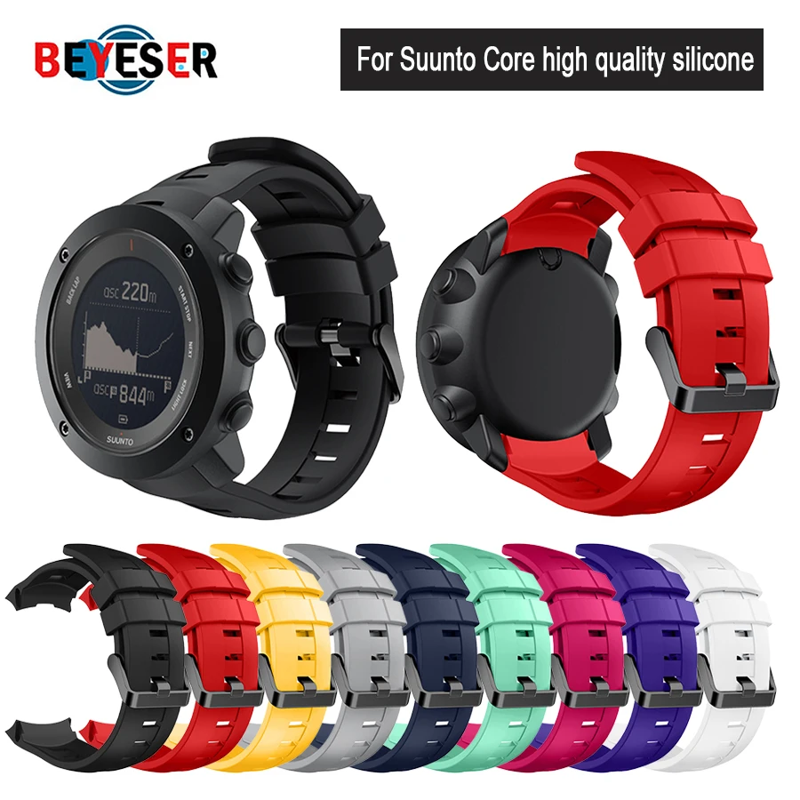Силиконовый ремешок для Suunto AMBIT3 вертикальный часов Подарочный/Альфа/Спартанский