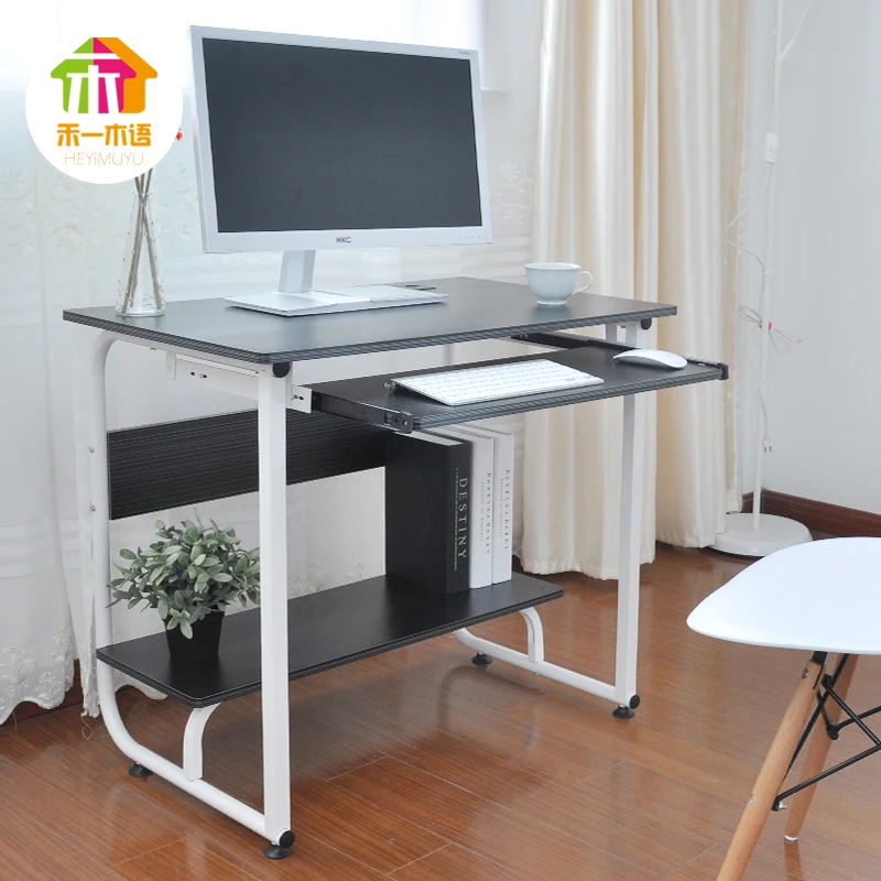 Minimalist modern home desktop computer desk laptop table-one office writing | Мебель