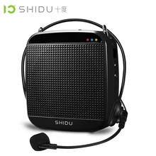 18 Вт Высокая мощность мини портативный микрофон колонки аудио усилитель Тур гид класс речи мегафон SD-S512