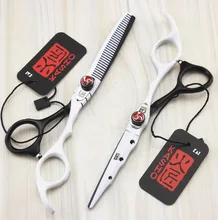 FAST Shipping! NEW STYLE Professional Styling tools hair scissors KASHO 6 inch 440C hairdressing barber shears come with case