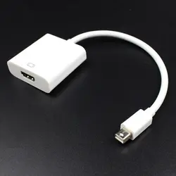 Mayitr 1 шт. позолоченный мини-DP к HDMI адаптер Pro Thunderbolt Mini DisplayPort/HDMI кабель для Macbook pro воздуха ИМАК Mac новый