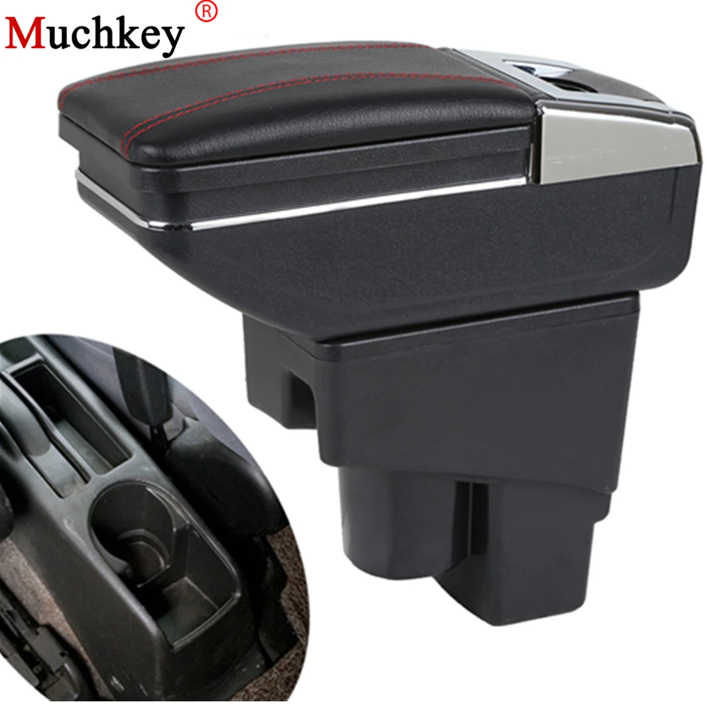 Arm Rest Box Rotatable For Honda Fit Jazz 2003 2007 Hatchback Center
