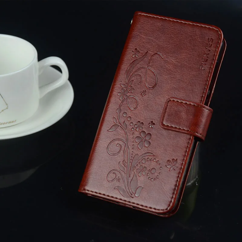 

Pierves Card Slot Wallet Leather Case Silicone bumper Luxury filp Stand Cover for ZTE Blade A622