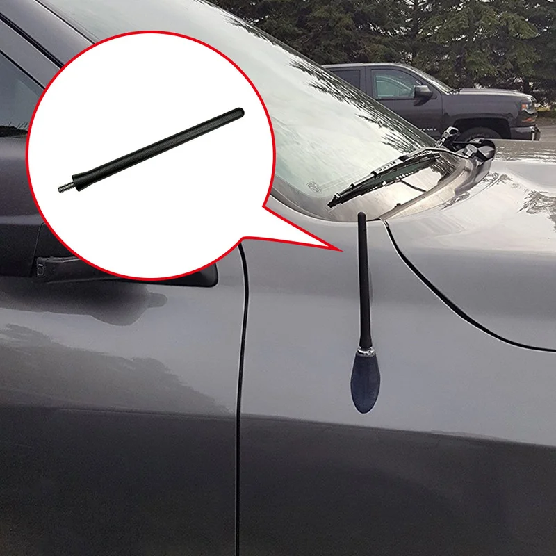 

Auto Antenna AM/FM Radio Aerial Mast Screw Type Car Antenna Style Radio Fm Antenna Universal Car Accessories Auto Exterior Parts