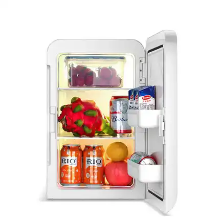 Mini Fridge Cool Freezer 20l Double Door Double Refrigeration