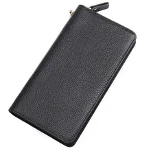 J.M.D натуральная кожа мужской клатч сумки Бизнес Стиль бренд мужской длинный кошелек 8068A