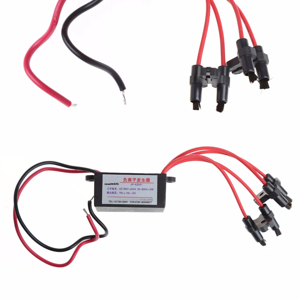 Новый AC 220 В высокий выход DIY воздушно воздушный ионизатор отрицательных ионов