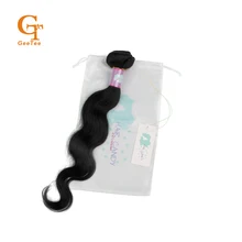 Пользовательские деревяный гребень для волос девственницы наращивание волос упаковка атласные сумки, самоклеющиеся волосы пучок наклейки-покрытие, девственницы упаковка для волос набор