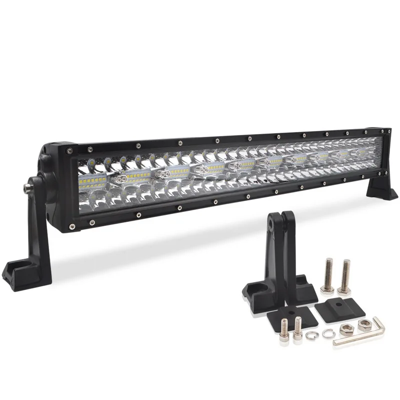 

Safego 390W 22 inch offroad car led light bar Triple Row led driving light IP67 waterproof work light 12v offroad 4x4