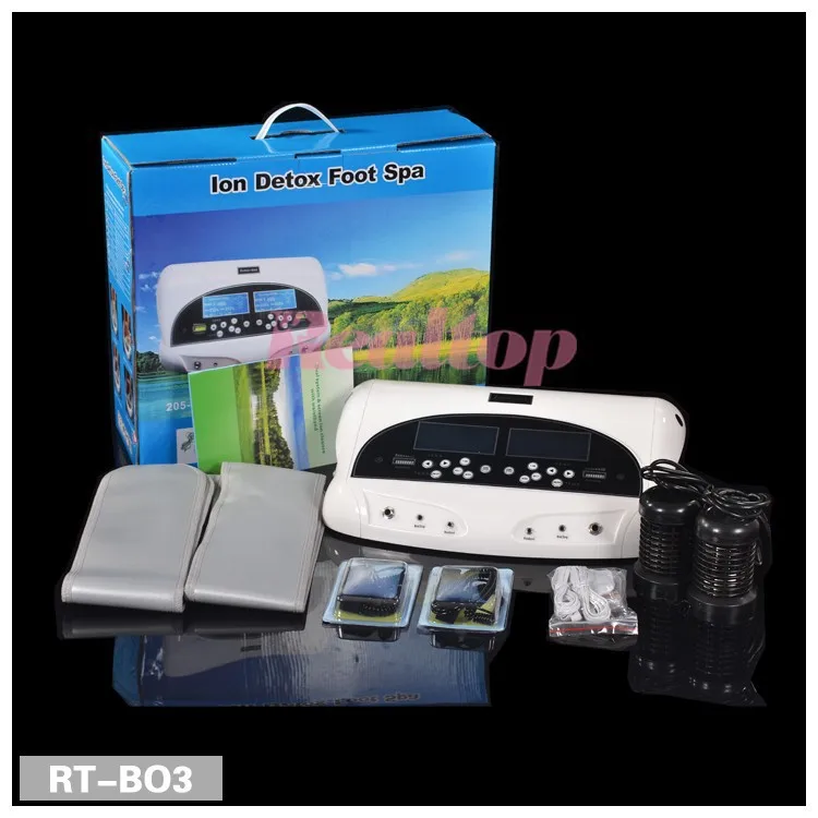 

Detox Machine Foot Spa Machine Ion Cleanse Foot Spa Machine ionic detox foot spa with FIR belt free shipping