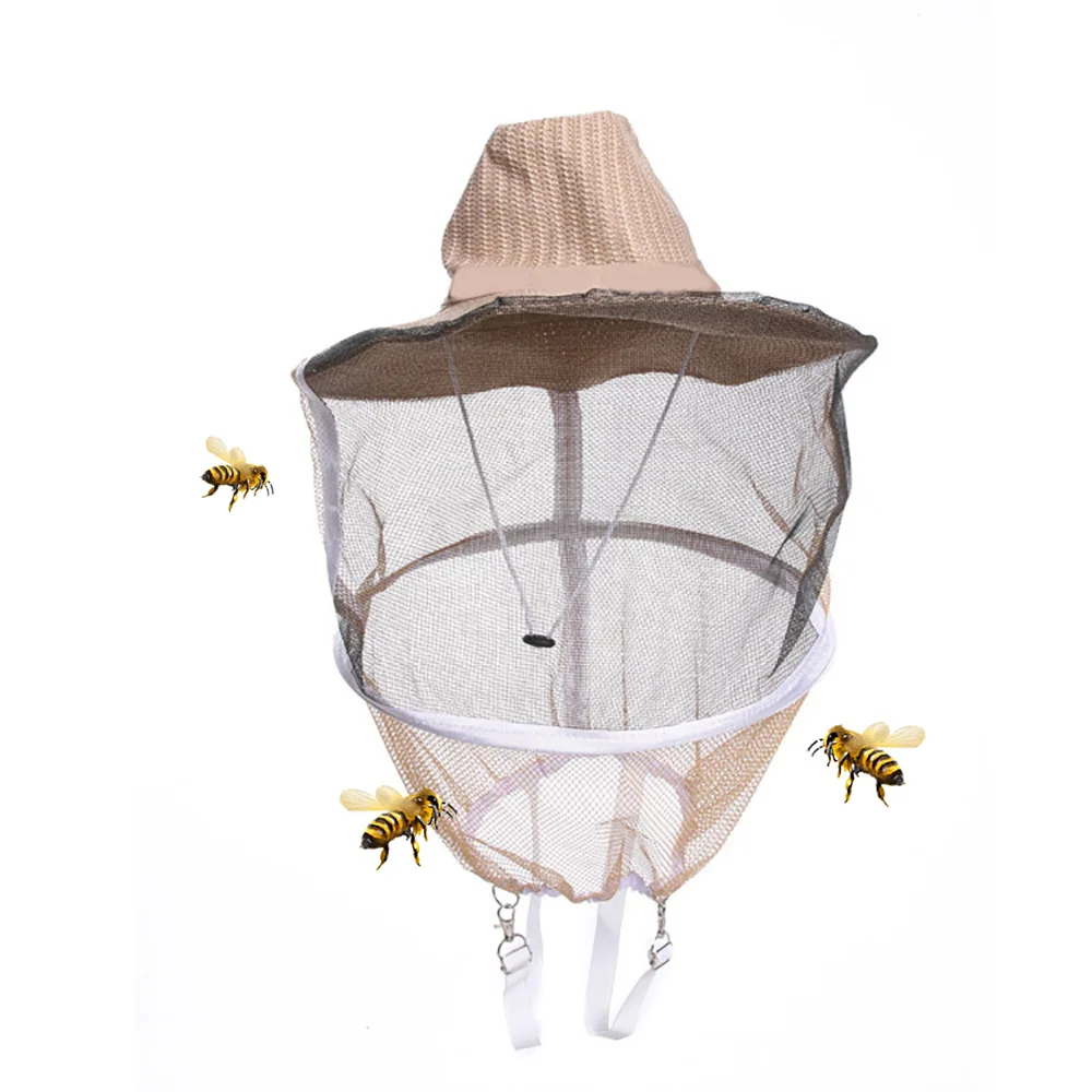 Apiculture Bee Tools шапка пчелиная шапка для пчеловода защитный пчеловодческий головной убор вуаль анти-пчелы пчеловодство оборудование инструменты