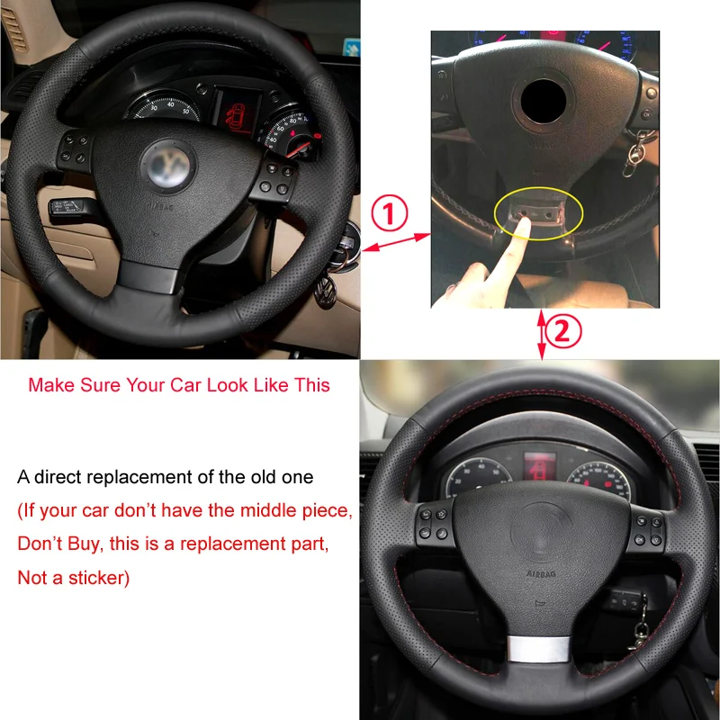 Накладка на руль AX Chrome для VW Golf MK5 GTI Passat B6 3C Eos Jetta Touran|steering wheel insert|trim coverjetta cover |