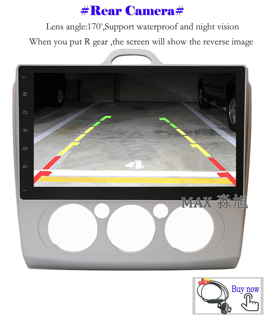 Perfect MAX GPS Navigation System Android 8.1 Car DVD Player For Ford Focus 2 3 2004-2011 Car Radio RDS 4G WiFi Bluetooth Call/Music Map 13