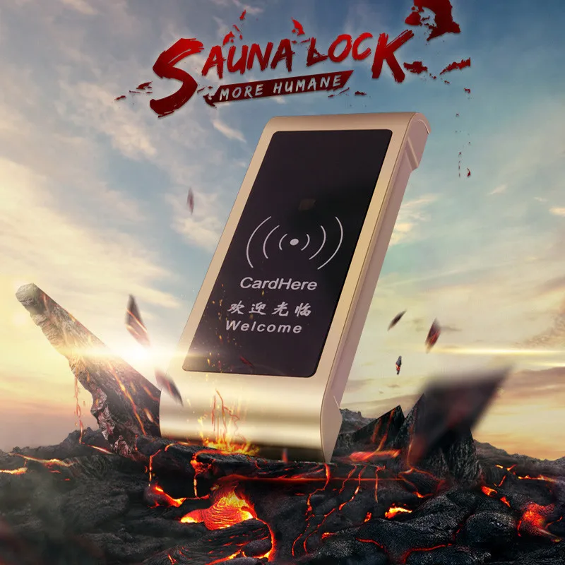 

NEW Smart Sauna Cabinet Sensor Lock Induction Lock Electronic Lock for Clubhouse Fitness Club Foot Spas Gym Locker