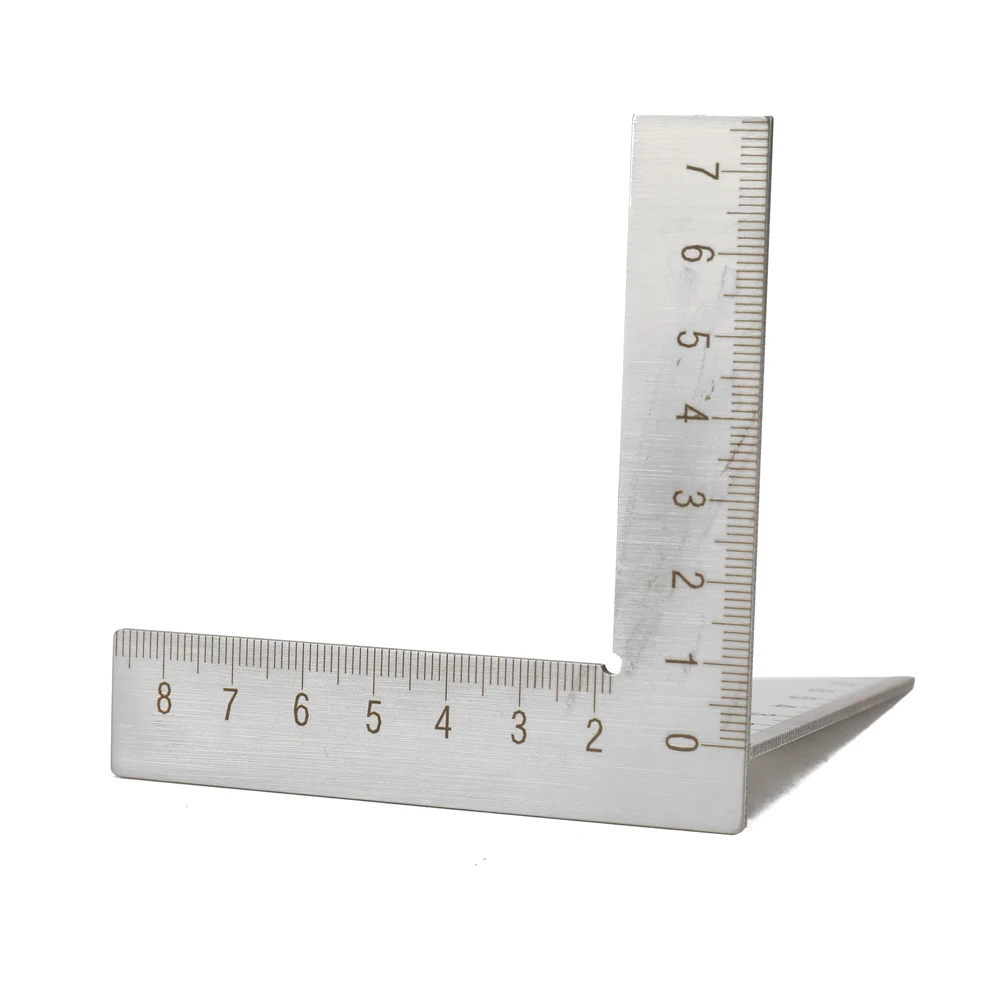 

45 90 Degree Ruler Rafter Gauge Stainless Steel Angle Rulers Squares Layout Miter Triangle Gauges For Woodworking Measuring Tool
