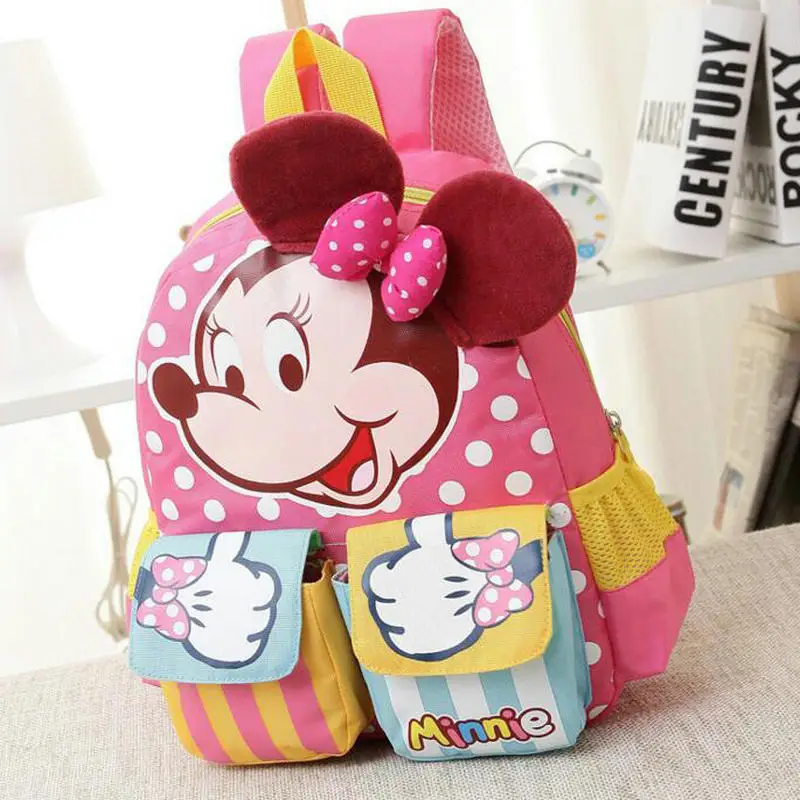 Cartoon Mickey Children School Bags For Girls Boy font b Kids b font font b Backpack