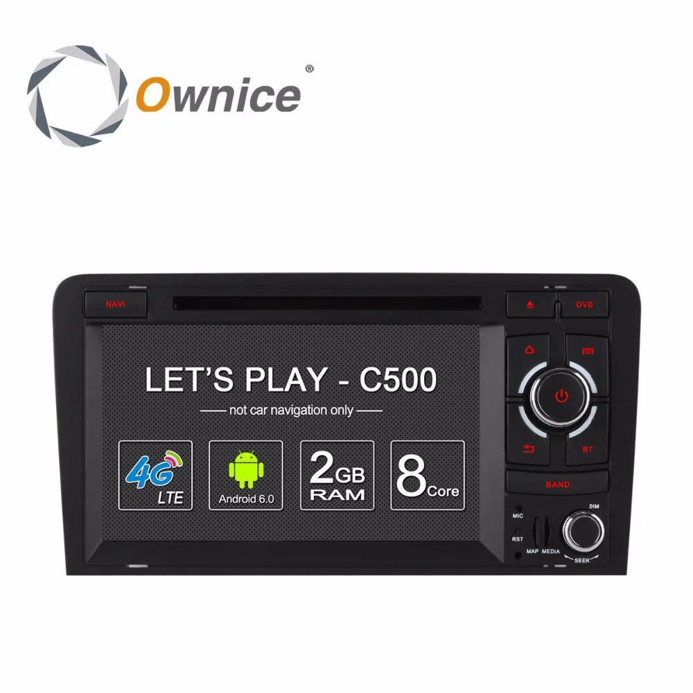 Ownice C500 4G Android Car DVD font b Multimedia b font Player For Audi A3 S3