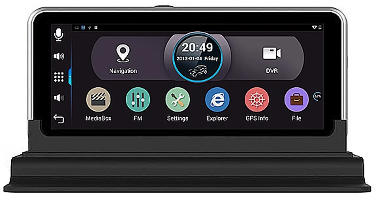 

7" IPS Wifi Car DVR Camera Android 4.4 GPS Navigation Video Recorder Bluetooth Dual Lens Camcorder Dash cam Full HD 1080P