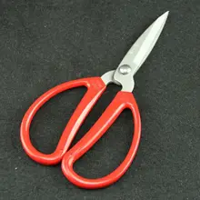 Ханчжоу Чжан xiaoquan HBS-198mm бытовые ножницы из нержавеющей стали высокого качества с красной ручкой офисные студенческие художественные ножницы