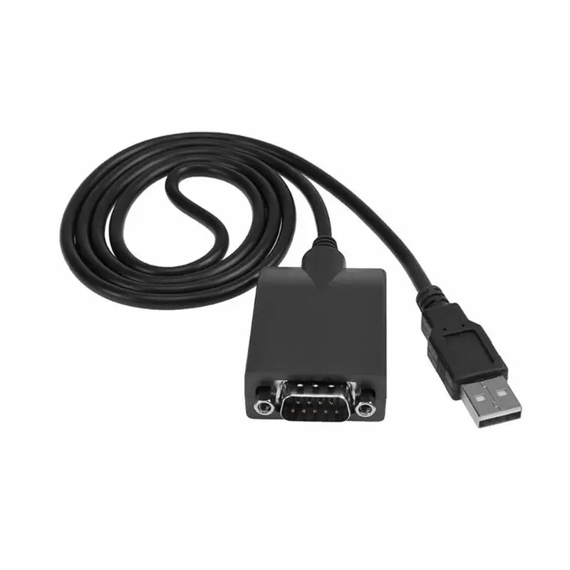 USB 2,0 до 9 контактный DB9 RS232 мужской последовательный порт Кабельный адаптер-переходник для ПК кабель