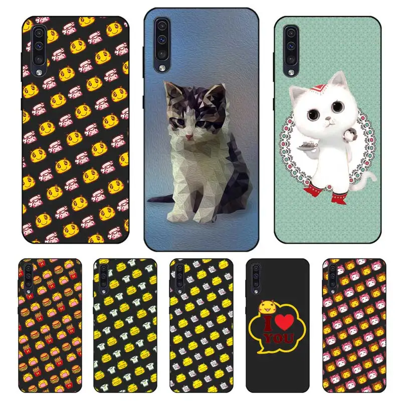 N280 с персонажами из мультфильмов для девочек рисунком кота и силиконовый чехол