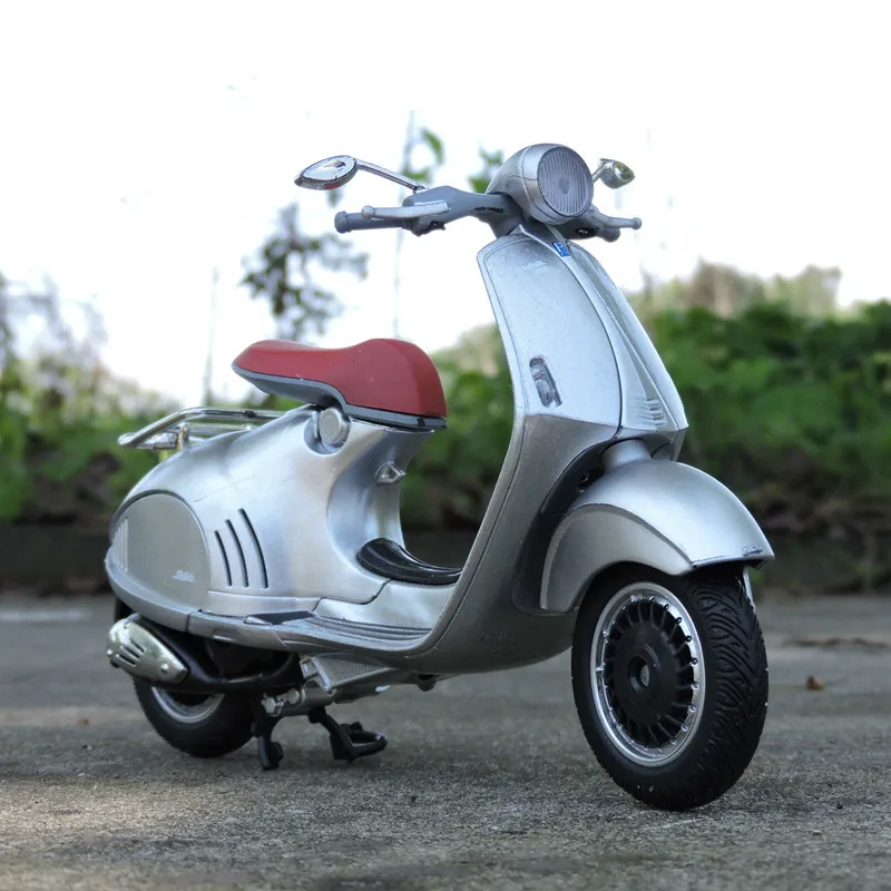 Художественный Ретро стиль 1/12 специальный литой металл VESPA 946 мотоцикл Настольный дисплей Коллекция Модель