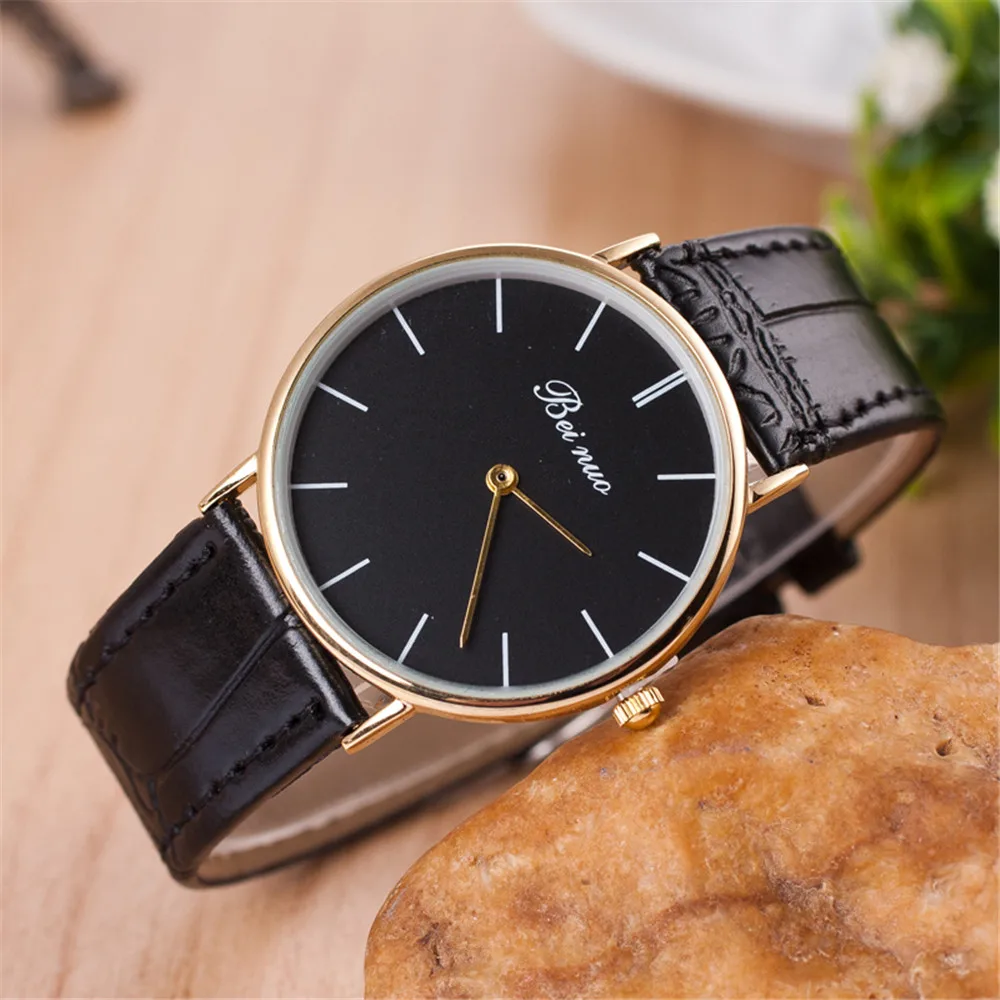 2015 BEI NUO nouveau mode Casual Quartz hommes montres bracelet en cuir  montre élégante Sports montre - bracelet gros montre à chaud de vente -  AliExpress