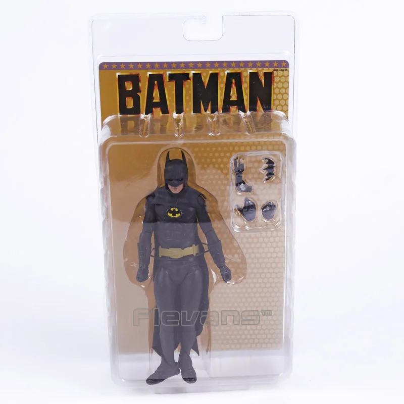 NECA 1989 Брюс Уэйн Майкл Кейтон 25-я годовщина ПВХ экшн-фигурка Коллекционная модель