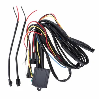 

DRL0013 Multi-function Dimming Delay Steering Blasting Controller LED Daytime Running Lights Control Line Group for Car