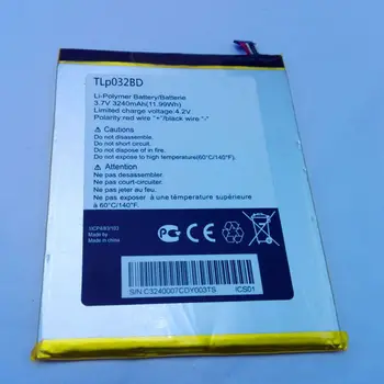 

Retail 3240mAh TLP032BD Replacement Battery For Alicatel Onetouch High Quality