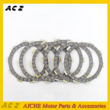 

ACZ Motorcycle 6pcs Engine Part Clutch Friction Plates Bakelite Clutch Frictions Kit For Yamaha FZR250 FZR 250 DT230 DT 230