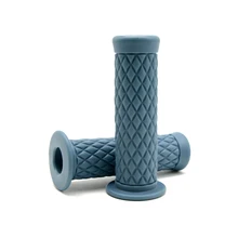 Универсальный руль мотоцикла ручка бар концы Горячие Ретро Кафе Гонщик часть резиновая мотоцикл ручки для yamaha honda suzuki велосипед