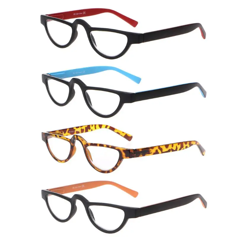 

2019 New Simple Clear Small Cat Eye Reading Glasses Women Lightweight Presbyopic Eyeglasses Eyewear