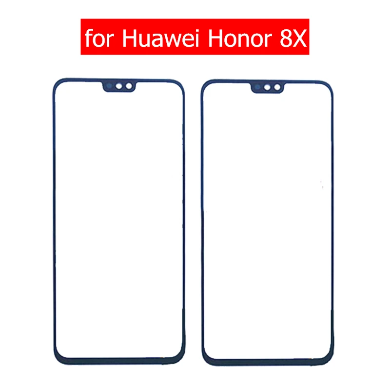6," для huawei Honor 8X сенсорная стеклянная панель дигитайзер Сенсорная панель передняя стеклянная панель для huawei Honor 8X запасные части