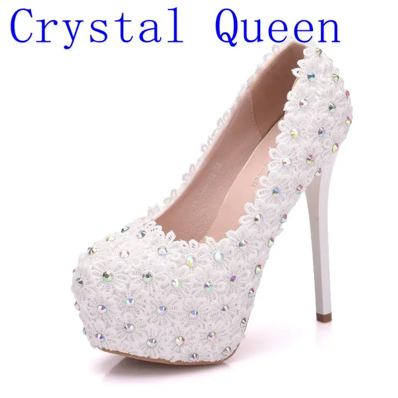 crystal queen wedding shoes